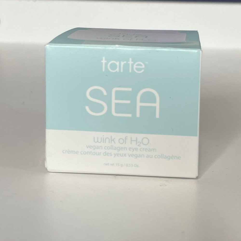 Tarte SEA Wink of H2O Vegan Collagen Eye Cream 0.53 OZ NIB